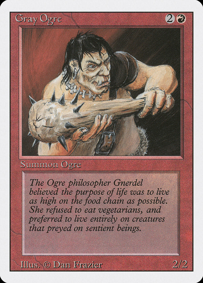 Gray Ogre [Revised Edition] (3ED 157)