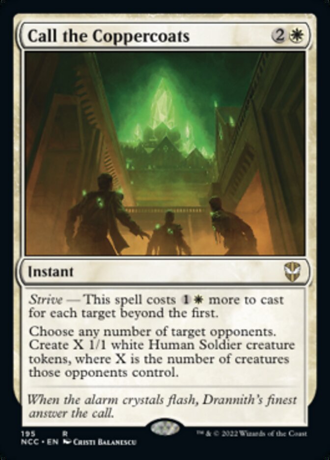 Call the Coppercoats [Streets of New Capenna Commander] (NCC 195)
