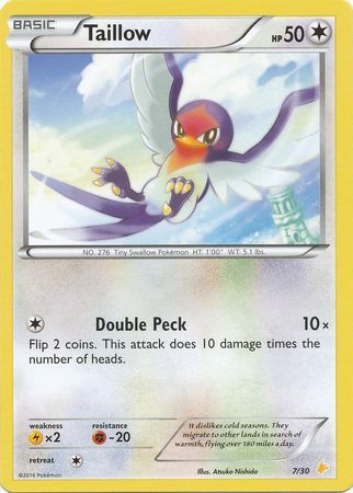 Taillow (7/30) [XY: Trainer Kit - Pikachu Libre & Suicune]