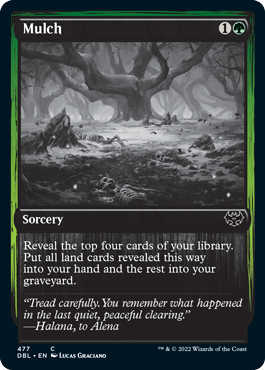 Mulch [Innistrad: Double Feature] (DBL 477)