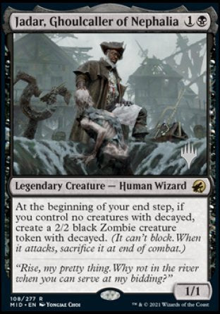 Jadar, Ghoulcaller of Nephalia (Promo Pack) [Innistrad: Midnight Hunt Promo Pack] (PMID 108)
