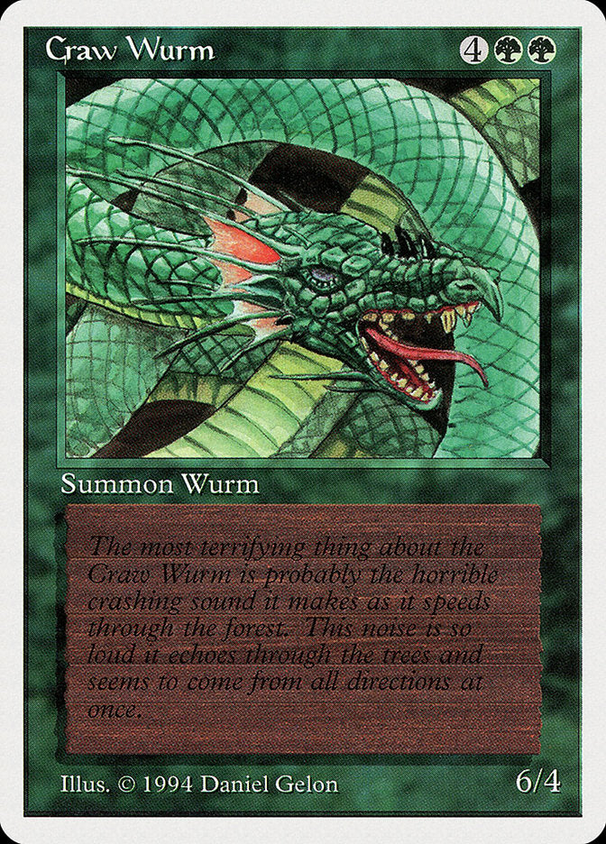 Craw Wurm [Summer Magic / Edgar] (SUM 190)