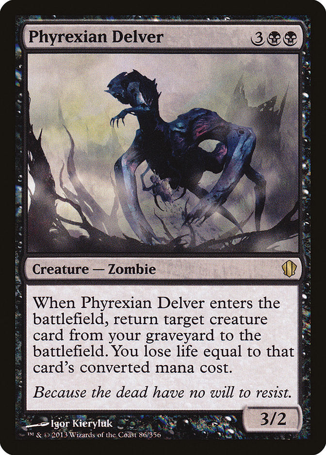 Phyrexian Delver [Commander 2013] (C13 86)