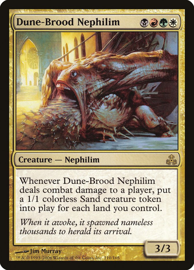 Dune-Brood Nephilim [Guildpact] (GPT 110)