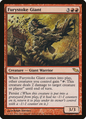 Furystoke Giant [Shadowmoor] (SHM 93)