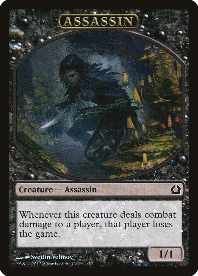 Assassin [Return to Ravnica Tokens] (TRTR 4)