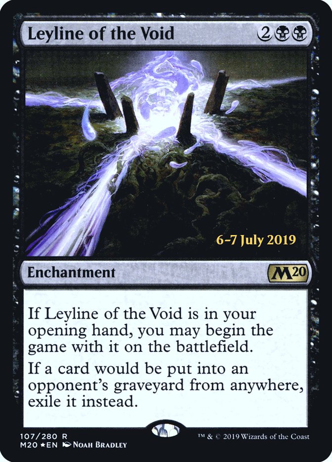 Leyline of the Void  [Core Set 2020 Prerelease Promos] (PM20 107S)