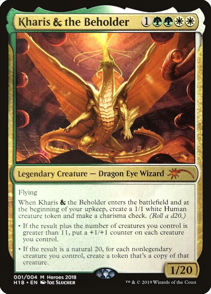 Kharis & The Beholder [Heroes of the Realm 2018] (HTR18 1)