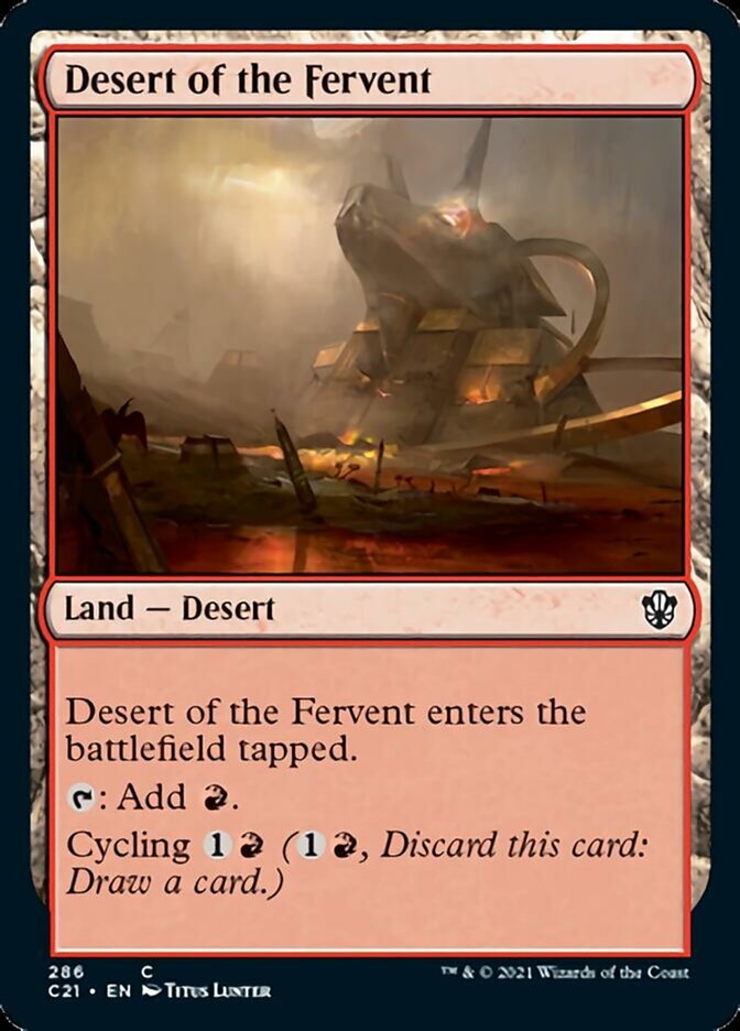 Desert of the Fervent [Commander 2021] (C21 286)