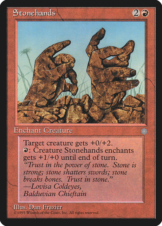 Stonehands [Ice Age] (ICE 219)