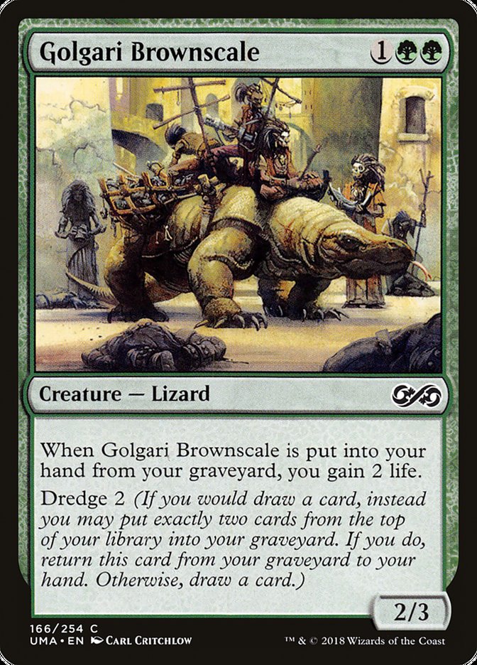 Golgari Brownscale [Ultimate Masters] (UMA 166)