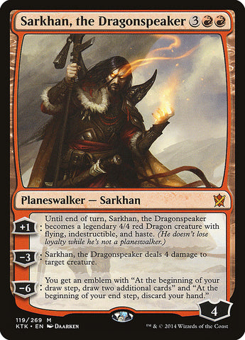 Sarkhan, the Dragonspeaker [Khans of Tarkir] (KTK 119)