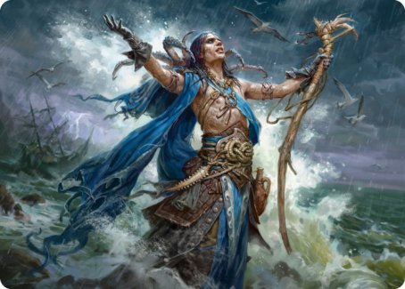 Lier, Disciple of the Drowned Art Card [Innistrad: Midnight Hunt Art Series] (AMID 25)