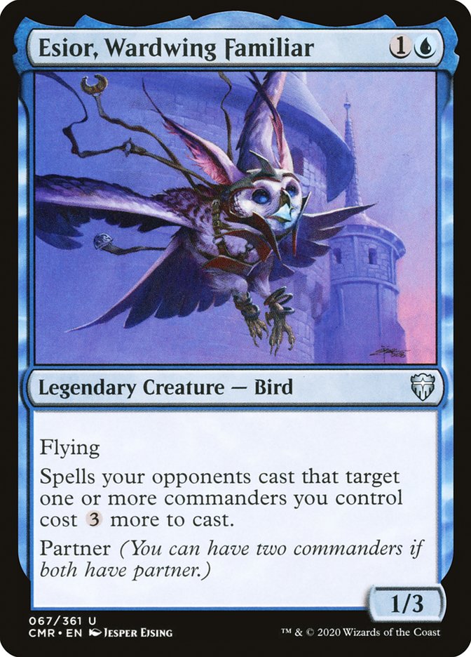 Esior, Wardwing Familiar [Commander Legends] (CMR 67)