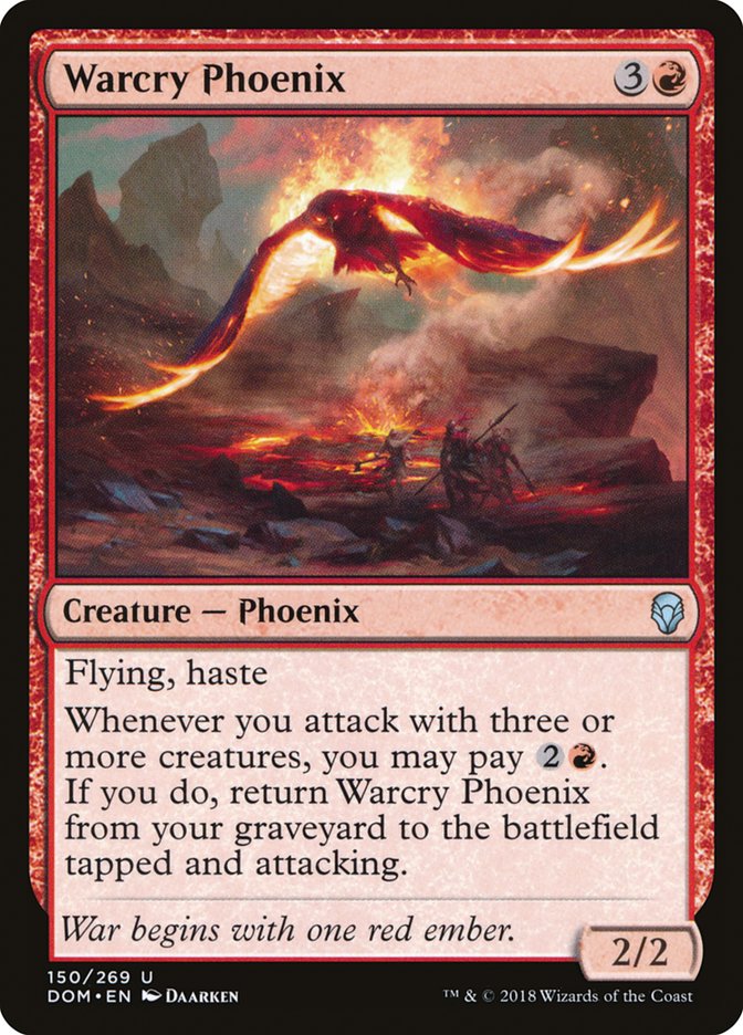 Warcry Phoenix [Dominaria] (DOM 150)