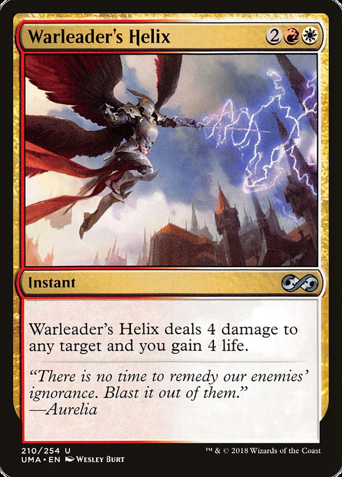 Warleader's Helix [Ultimate Masters] (UMA 210)