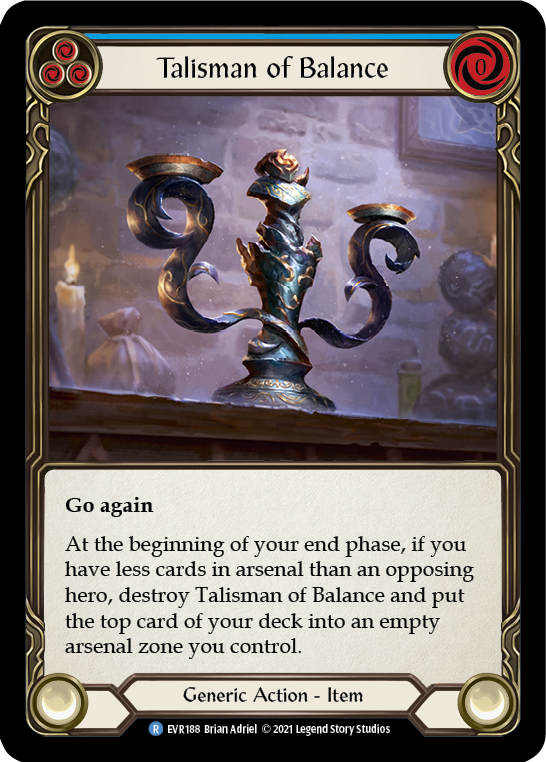 Talisman of Balance [EVR188] 1st Edition Normal
