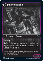 Heirloom Mirror // Inherited Fiend [Innistrad: Double Feature] (DBL 105)