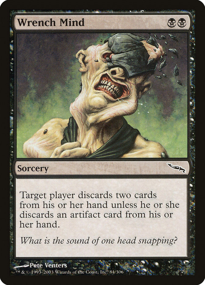 Wrench Mind [Mirrodin] (MRD 84)