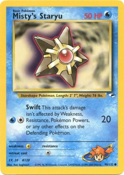 Misty's Staryu (90/132) [Gym Heroes]