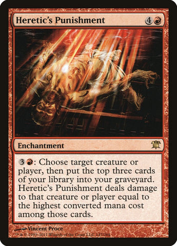 Heretic's Punishment [Innistrad] (ISD 147)