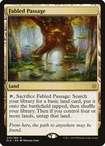 Fabled Passage [Throne of Eldraine] (ELD 244)