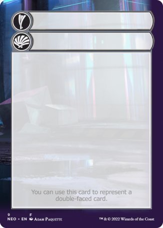 Helper Card (9/9) [Kamigawa: Neon Dynasty Tokens] (TNEO 9)
