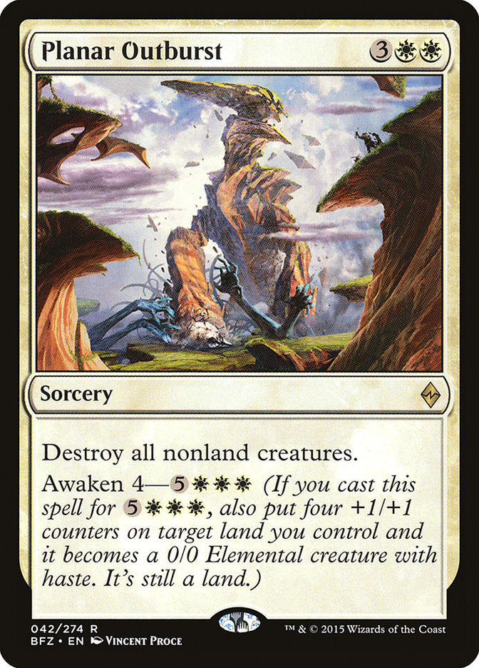Planar Outburst [Battle for Zendikar] (BFZ 42)