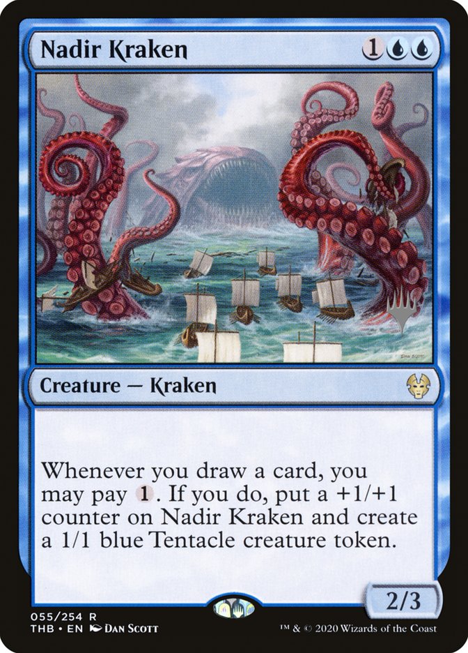 Nadir Kraken (Promo Pack) [Theros Beyond Death Promos] (PTHB 55P)