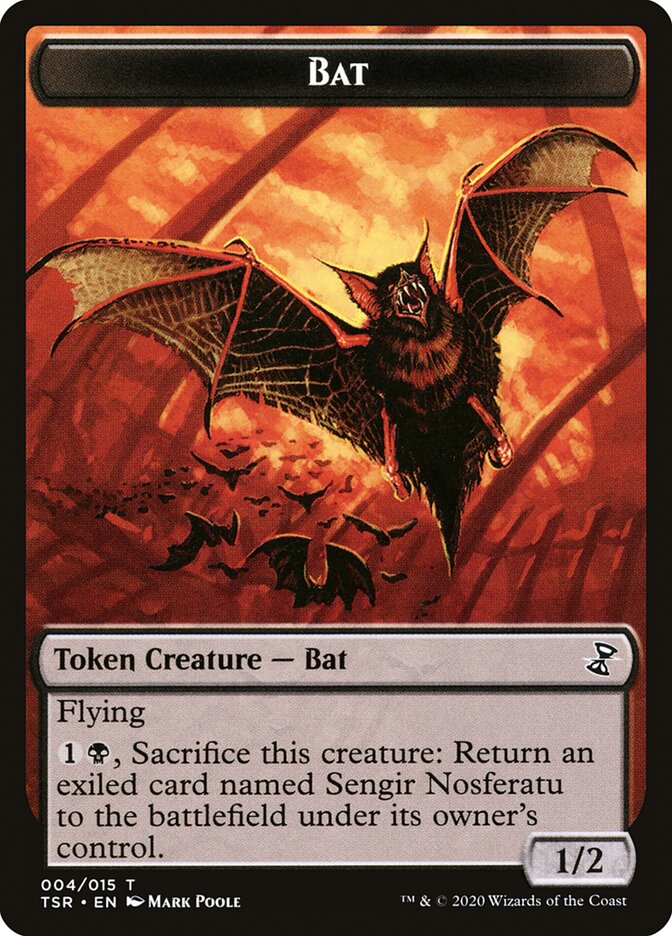 Bat Token [Time Spiral Remastered Tokens] (TTSR 4)