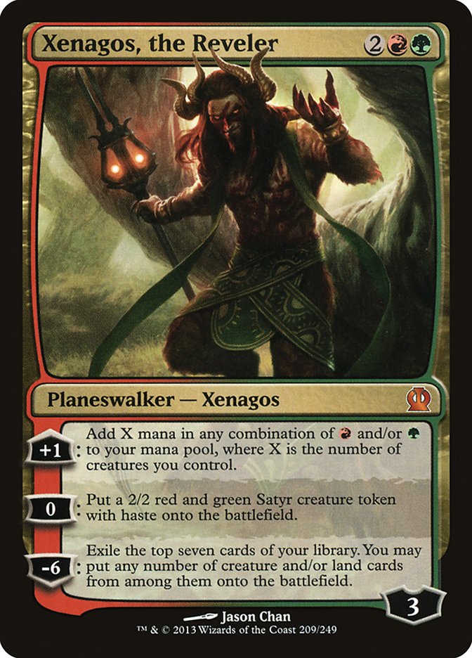 Xenagos, the Reveler [Theros] (THS 209)