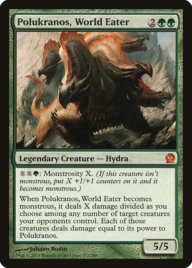 Polukranos, World Eater [Theros] (THS 172)
