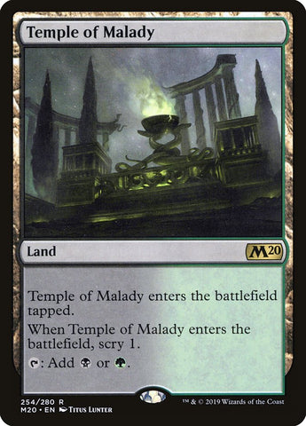 Temple of Malady [Core Set 2020] (M20 254)