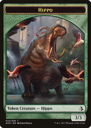 Aven Wind Guide // Hippo Token [Amonkhet Tokens]