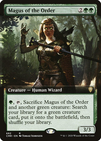 Magus of the Order (Extended Art) [Commander Legends] (CMR 682)