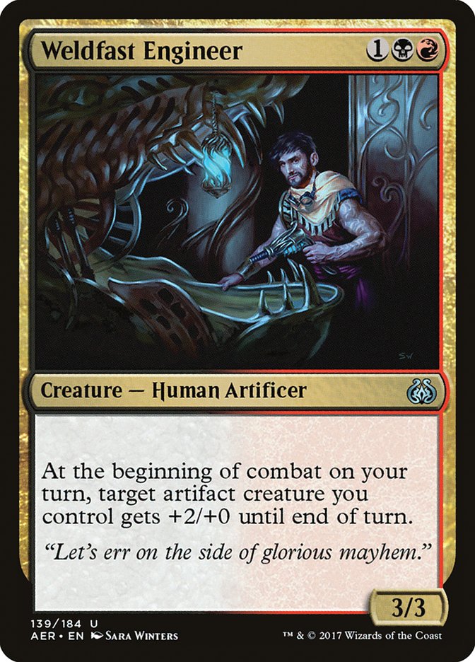 Weldfast Engineer [Aether Revolt] (AER 139)