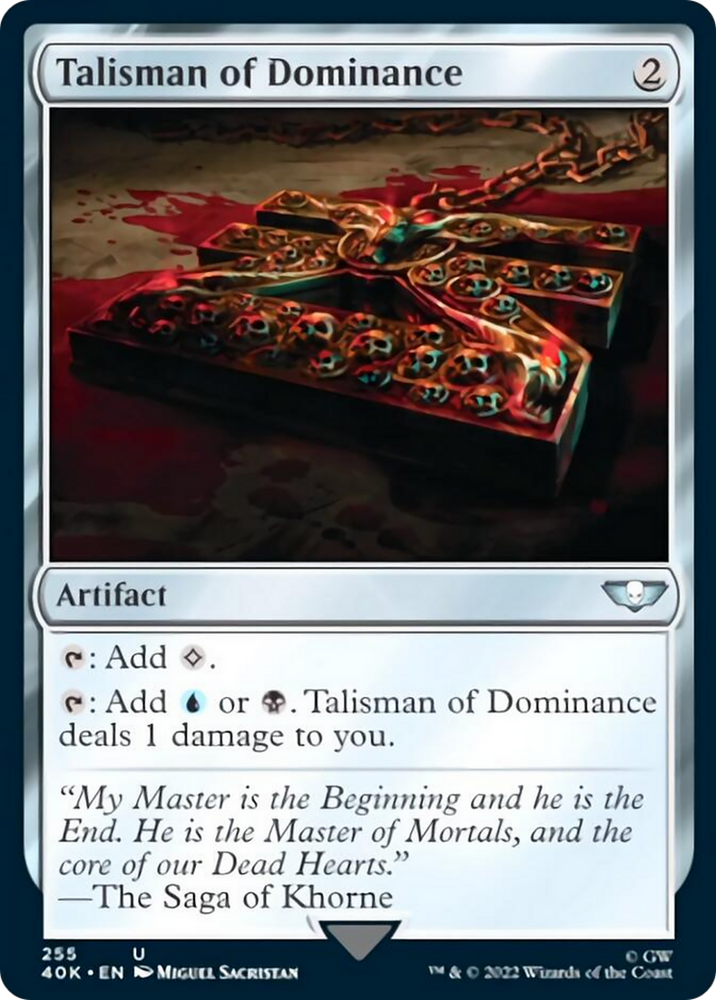 Talisman of Dominance [Universes Beyond: Warhammer 40,000]