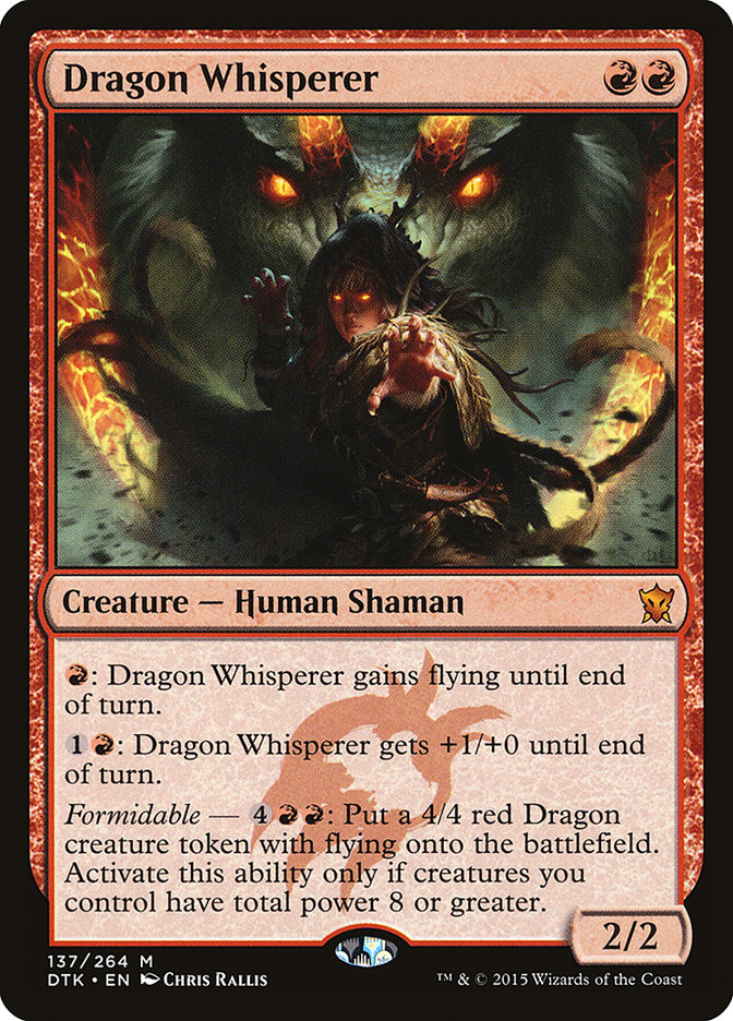 Dragon Whisperer [Dragons of Tarkir] (DTK 137)