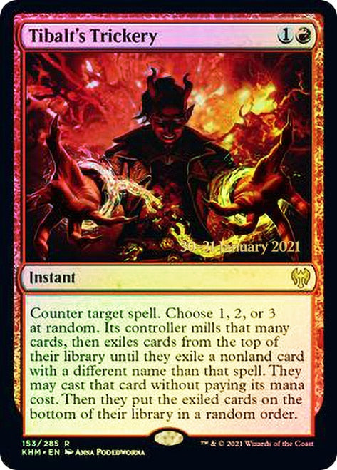 Tibalt's Trickery  [Kaldheim Prerelease Promos] (PKHM 153)