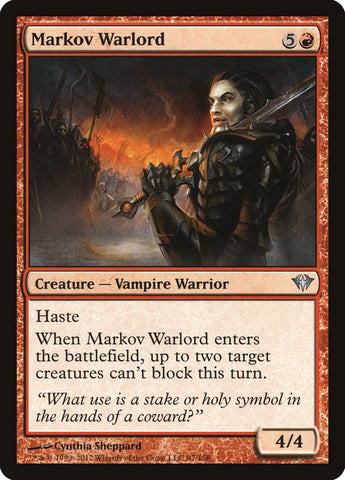 Markov Warlord [Dark Ascension] (DKA 97)