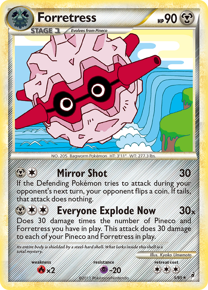 Forretress (5/95) [Call of Legends]