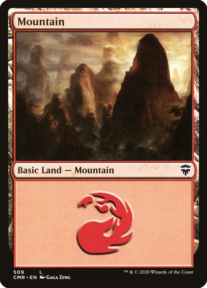 Mountain (#509) [Commander Legends] (CMR 509)