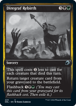 Diregraf Rebirth [Innistrad: Double Feature] (DBL 220)