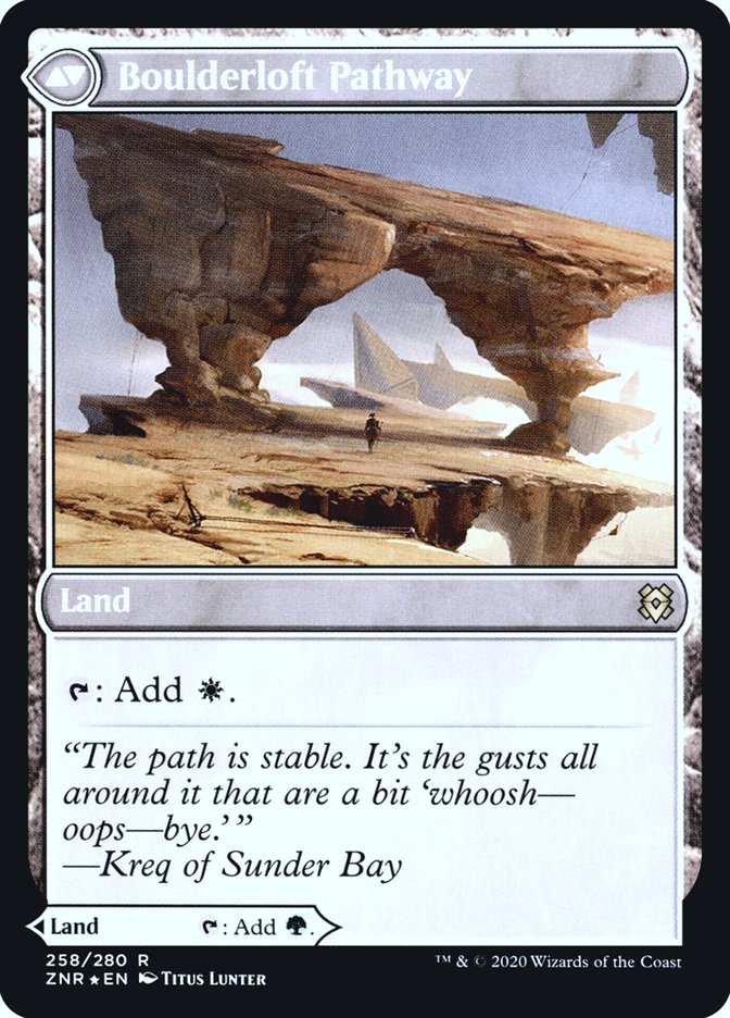 Branchloft Pathway // Boulderloft Pathway  [Zendikar Rising Prerelease Promos] (PZNR 258S)