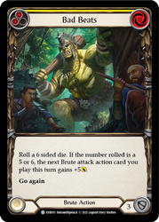 Bad Beats (Yellow) [EVR015] 1st Edition Rainbow Foil