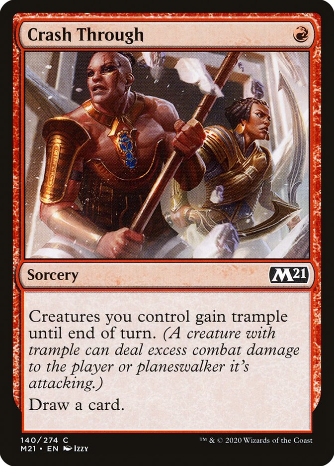 Crash Through [Core Set 2021] (M21 140)