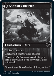Kindly Ancestor // Ancestor's Embrace [Innistrad: Double Feature] (DBL 289)