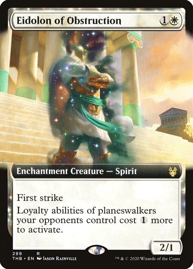 Eidolon of Obstruction (Extended Art) [Theros Beyond Death] (THB 299)
