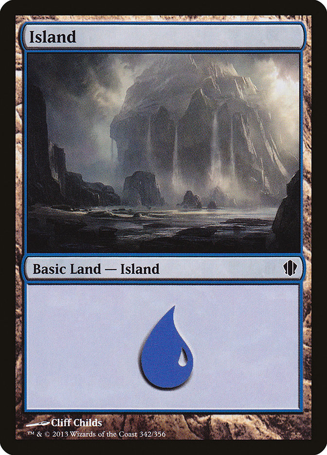 Island (#342) [Commander 2013] (C13 342)