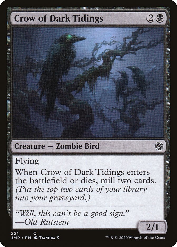 Crow of Dark Tidings [Jumpstart] (JMP 221)